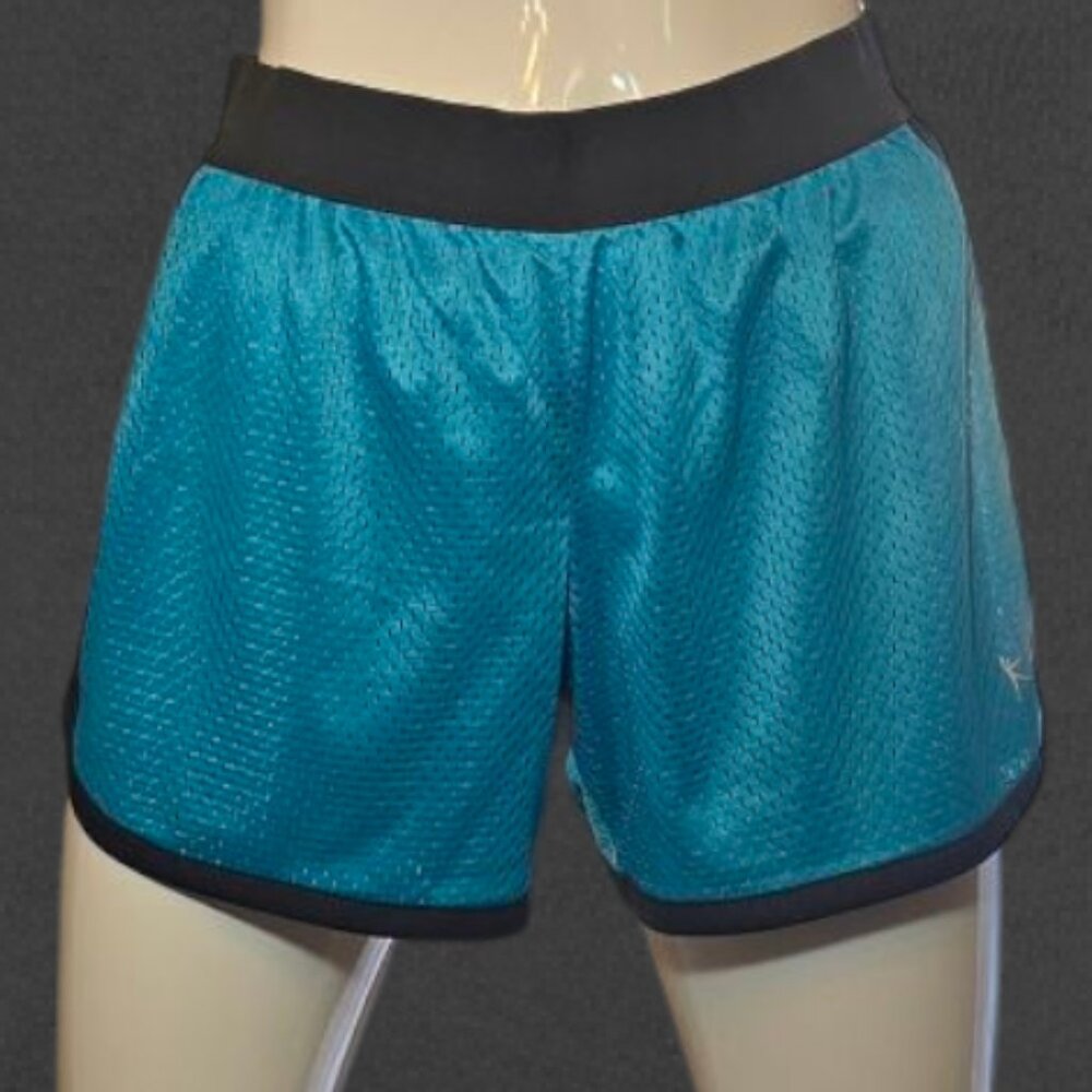2 Pair - 1 Back 1 Turquoise Athletic Runner Shorts DANSKIN sz S - Picture 2 of 14